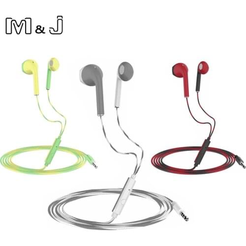 Q1 Wired Earphone For iPhone 6s 6 5 Xiaomi Hands free Headset Bass Earbuds Stereo Headphone For Iphone Samsung earpiece