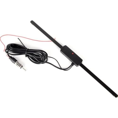 1pc 28cm Universal Car Aerial Antenna Windshield Electric Radio 12V FM/AM Automatic Aerial