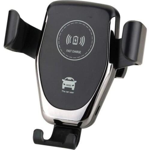 10W QI Wireless Fast Charger Car Mount Holder Stand For iPhone X XR XS/XS MAX 8/8 Plus for Samsung S9