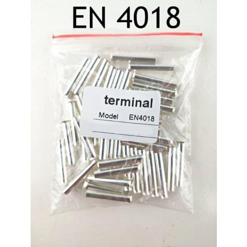 50PCS 12AWG Bootlace cooper Ferrules kit set Wire Copper Crimp Connector Insulated Cord Pin End Terminal EN4018