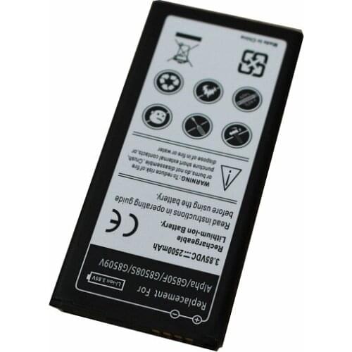 Ciszean 10pcs/lot 2500mAh EB-BG850BBC EB-BG850BB Replacement Battery For SamSung Galaxy Alpha G850 G850F G8508 G8508S G850V