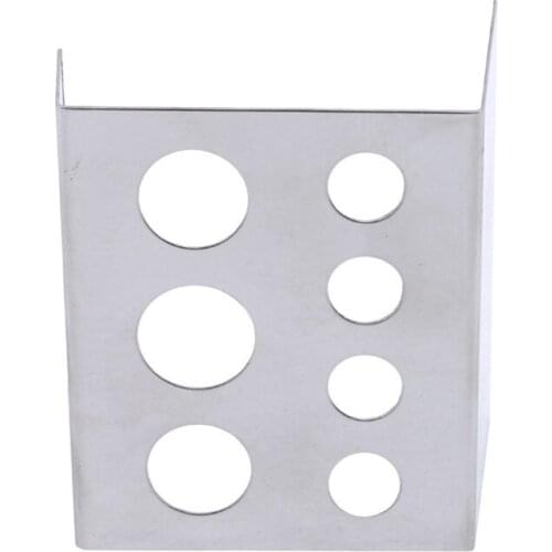 7 Holes Tattoo Pigment Holder Tattoo Pigment Ink Cap Cup Holder Rack Stand Color Shelf Potable Beauty Equipment Accessories
