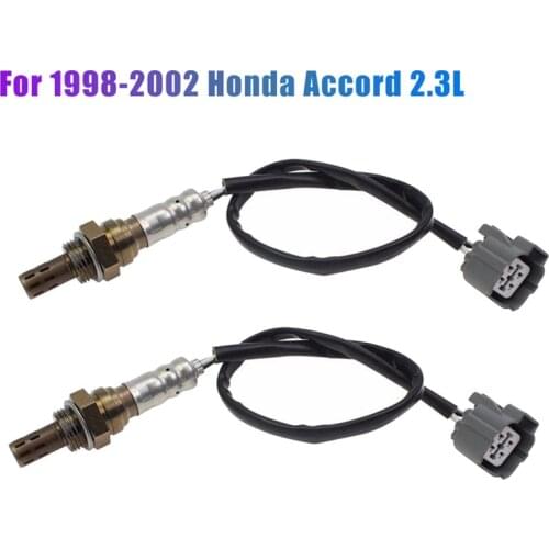 For 98-02 Honda Accord 2.3L Upstream and Downstream O2 Oxygen Sensors Set 2Pcs 234-4620, 234-4621