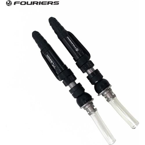 Fouriers Tubeless Presta Valve For MTB Fluid Valve High Volume Convertor Presta Valve Cap 38mm 45mm 65mm Bicycle Accessories