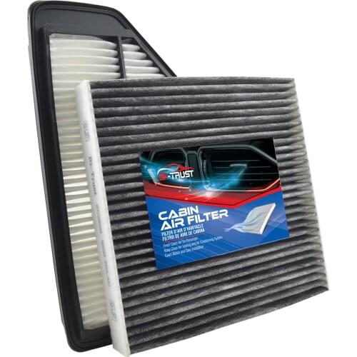 Bi-Trust Combo Set Engine & Cabin Air Filter for Honda Odyssey 3.5L 2011-2015 CA11042,17220-RV0-A00