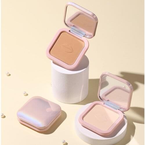 12 Colors Custom Pressed Powder Private Label Concealer Compact Pigmented Powder Face Makeup Bulk
