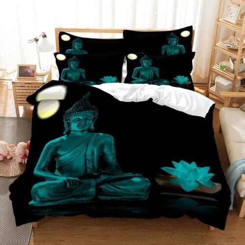 Bedding set duvet cover set 3d bedding digital printing bed linen queen size bedding set fashion design