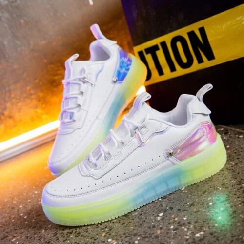 Rainbow shoes women chic laser jelly bottom Sweet Lolita 2 Colors PU Lovely Loli Kawaii Girl Tea Party Round Head Women Shoes