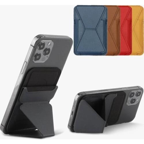 Magnetic Leather Wallet Hide Stand Case for Magsafe Samsung Galaxy S20 S21 Plus Note 10 20 Ultra Magnet Holder Cover Card Pocket