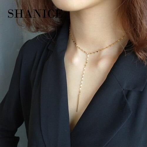 MLKENLY INS Cool 925 Sterling Silver Lips Chain Necklaces Pendants Gold Color Necklace Jewelry Women New Brand Necklace Choker