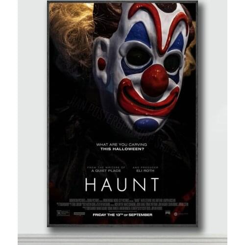 NJ307 Haunt Movie 3 Silk Posters and Prints wall art Art Poster Home Decor