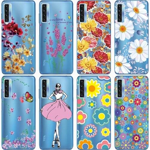 For TCL 20S Shockproof Silicone Phone Case For TCL 20 SE for TCL 20 Pro Case Covers Transparent Protection Back Cover