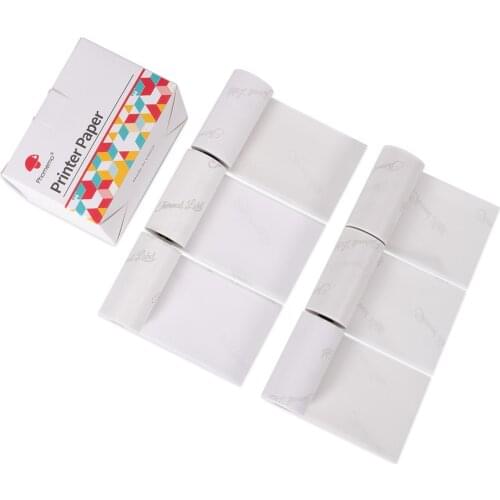 Thermal Label For Phomemo M02 M02S M02PRO Mini Wireless Sticker Mobile Phone Compatible Bluetooth Printer 50mm Sticker Paper