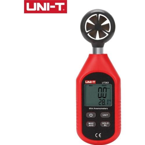 UNI-T UT363/UT363BT Mini Wind Speed and Temperature Tester Maximum Measurement Wind 0.1m/s Start Wind SpeedSpeed 30m/s