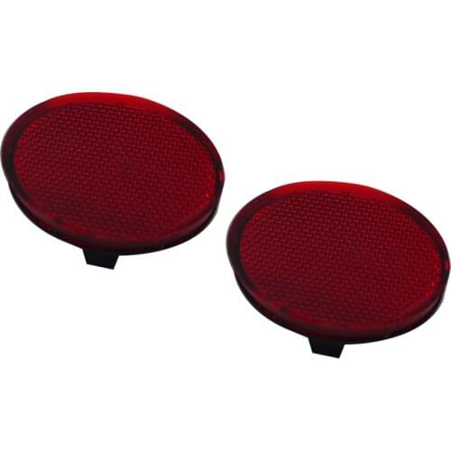 1 Pair Car Rear Right Left Bumper Reflector Red For NISSAN DUALIS Qashqai J10 2008-2015