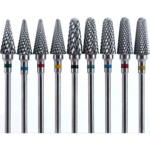 1pcs Carbide Nail Drill Bit Milling Cutter Electric Manicure Drills Burr Apparatus Nail Files Bits Pedicure Tools