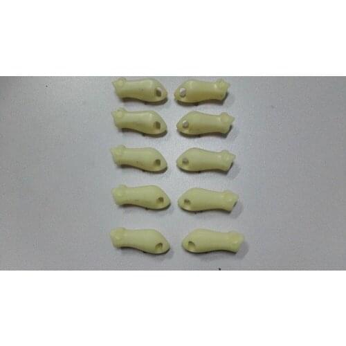 10pcs Unpainted Crankbait Fishing Blank Lure Body 2 1/8 Inch 1/4 OZ Blank lures JS#8119