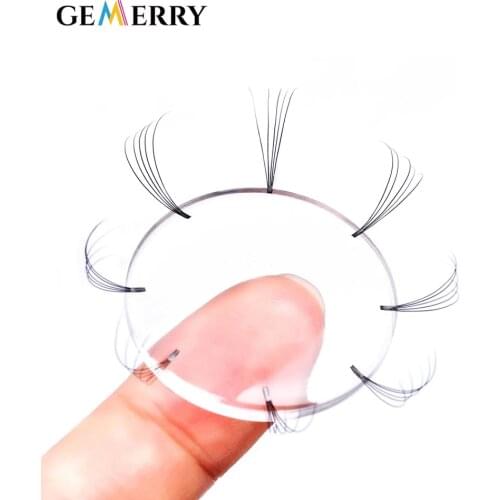 5/10/20 Pcs Fan Lash Pads Flowering Eyelashes Palet Sticky Silica Gel Reusable For Make Volume Fans Lash Tools Accessories