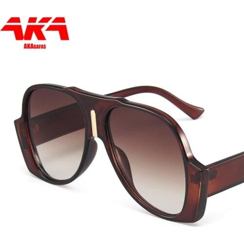 AKAgafas Oversized Sunglasses Woman Hip-hop Funny Sun Glasses Women vintage Luxury Designer Glasses Shades for Women Wholesale