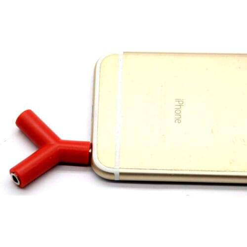 Audio Cable Y Type Earphone Headphone Headset Earphone Audio Splitter Cable Adapter Male to 2 Female For Mobile Phone MP3