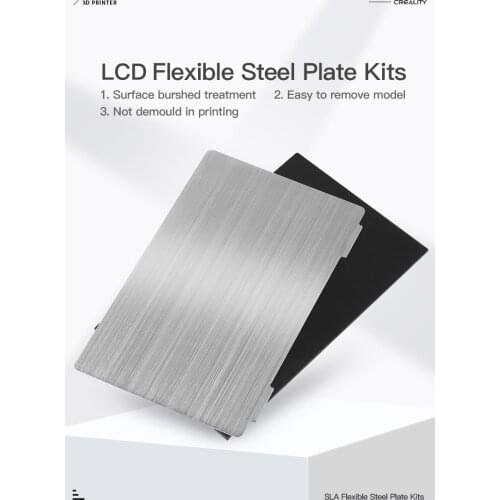 CREALITY 3D LD-002H/LD-002R LCD Flexible Steel Plate Kits 138*85MM/138*78MM For CREALITY LD-002H/LD-002R LCD Printer
