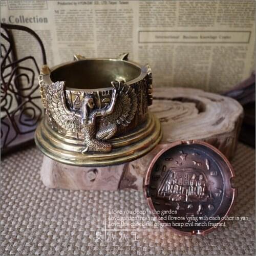 The Ancient Egyptian God Decor Craft Retro Resin Handcrafts, Home Furnishing, Living Room, Egyptian Ornaments,Home Decoration