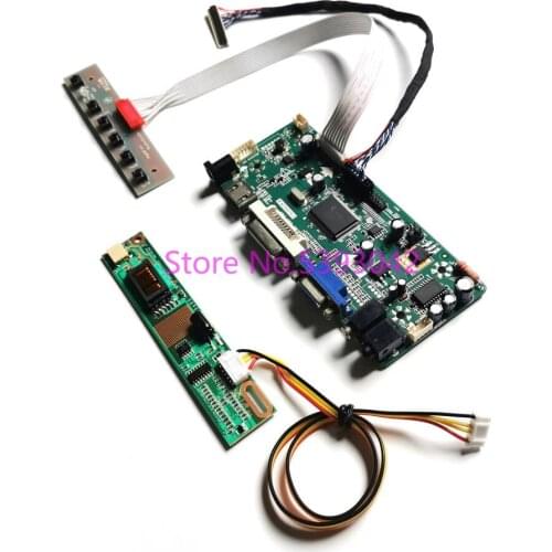 For LP141WX1(TL)(E1)/(TL)(E2)/(TL)(E3)/(TL)(E5)/(TL)(E6) 1280*800 30-Pin 14.1" VGA LVDS 1CCFL display controller board kit
