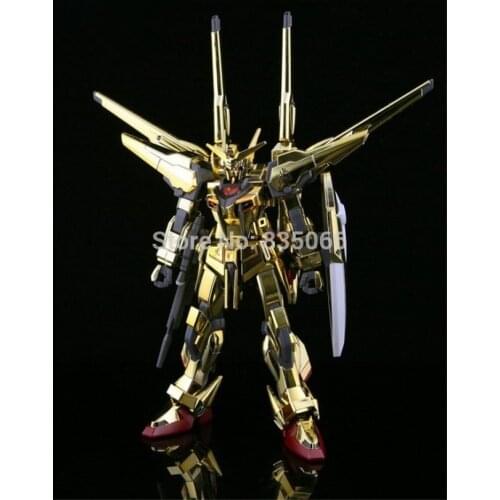 GAOGAO Japanese anime figures Gundam 1/144 HG SEED -38 Akatsuki ORB-01 robot action figure plastic model kits toys