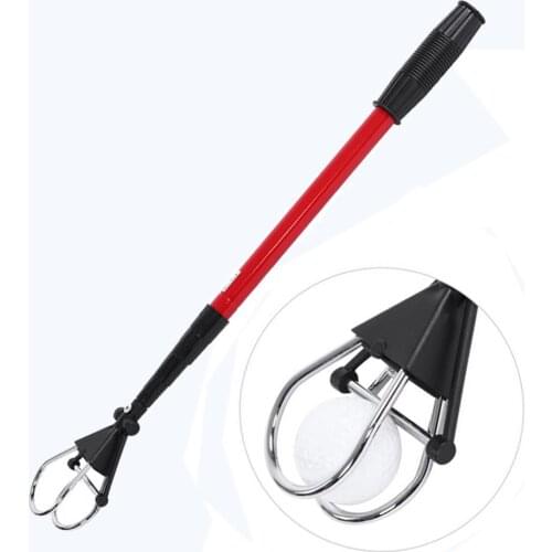 Golf Retriever Five-section Retractable Golf Ball Retriever Scoop Grabber Picker Ball Pick Up Tool Golf Training Aids Golf Tools