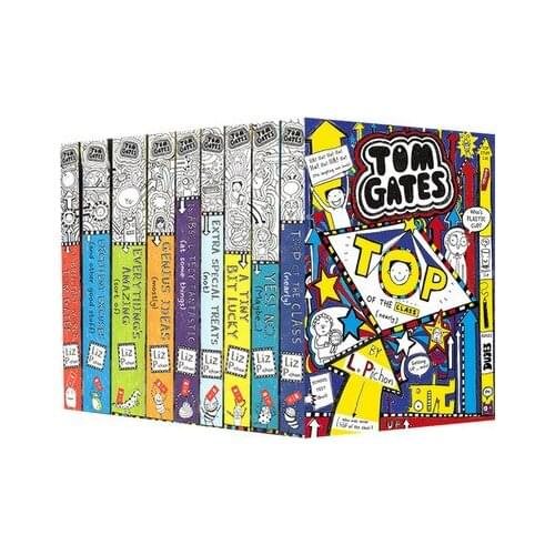 5-12 year 10 book/set Tom Gates Extra Special Children English picture books English Enlightenment reading Comic Chapter book