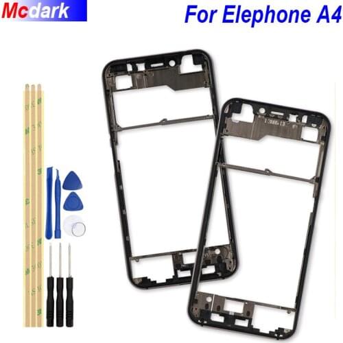 Mcdark For Elephone A4 High quality Mid Middle LCD Front Frame Bezel Housing Cover Repair Part For Elephone A4