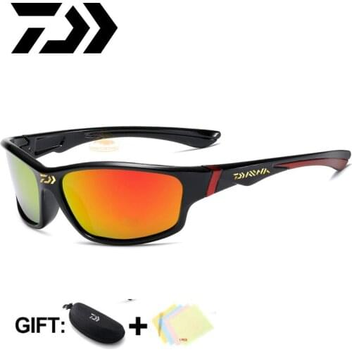 2021 New Fishing Glasses DAIWA Fishing Glasses Mens Outdoor Sports Cycling Glasses UV400 Fishing Polarized Glasses