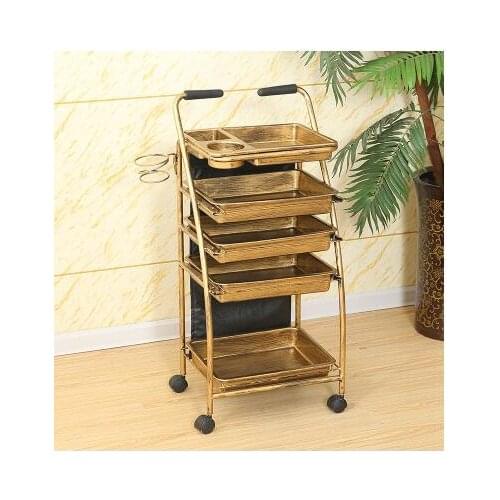 Hairdressing cart hair salon stroller hairdressing tool car beauty cart hairdressing cart hairdressing bar