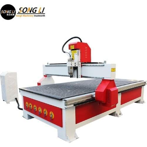 Songli 1325 3.2kw cnc woodworking machinery advertising board PVC acrylic 7.5kw vacuum adsorption table 10-days fast delivery