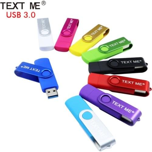 TEXT ME OTG usb flash drives pen drive pendrive USB3.0 4GB 8GB 16GB 32GB 64GB Computer phone Android dedicated