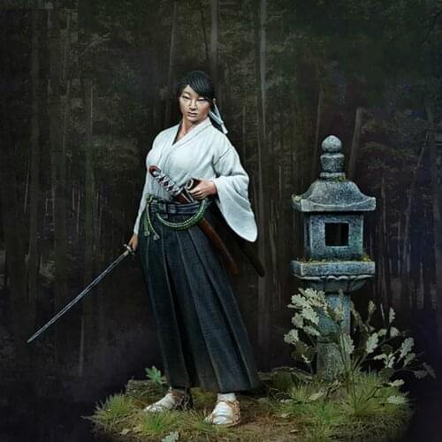 1/20 resin figures model kit Japanese warrior unpainted R153G