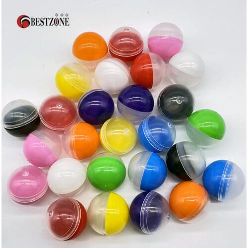 Free shipping 200pcs of 32mm Soft Empty Plastic Ball Round Capsule Toy Gift Hot Sale
