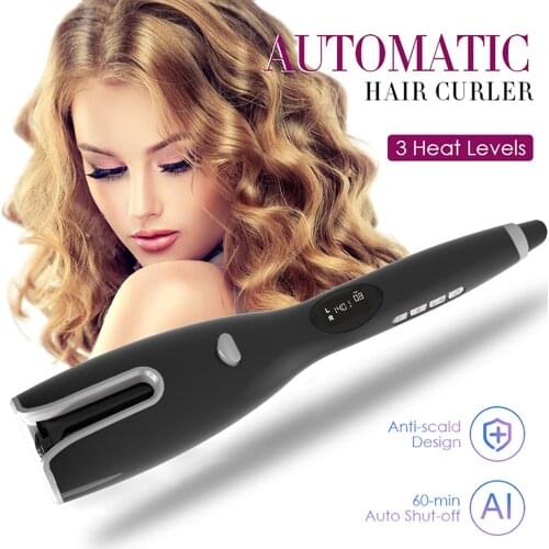 Hair Curler Automatic Curling Iron Rotating Professional Curler Styling Tools for Curls Waves Ceramic Curly Magic Hair Styling