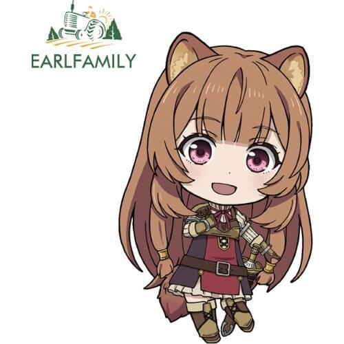 EARLFAMILY 13cm x 8.1cm for Spice And Wolf Anime Car Stickers Graffiti Decal Campervan Waterproof Windshield Sticker Decoration