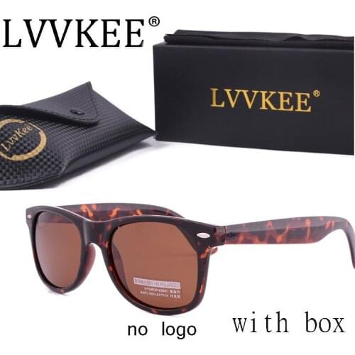 Brands logo fashion sunglasses men polarized uv400 high quality 2020 Women sunglasses Leopard case
