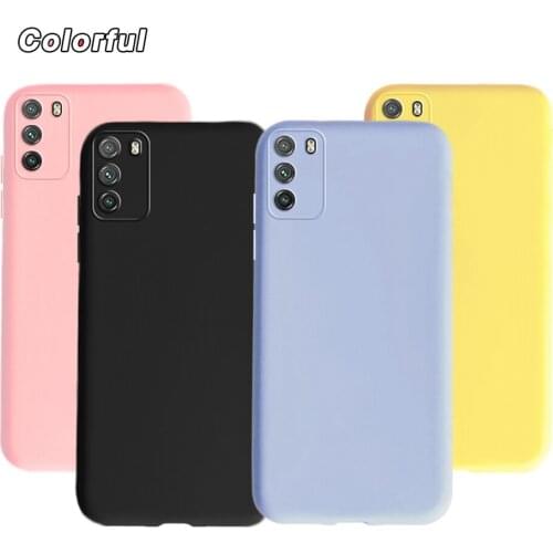 Poco M3 Case 6.53'' Soft TPU Back Cover For Xiaomi Poco M3 M 3 Phone Cases Cute Candy Fundas For Xiaomi PocoM3 Shockproof Bumper