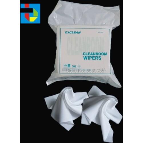 Cleanroom wipes for printer xp600 tx800 xaar 128 printhead cleaning non-woven Clean Room Wipers 6x6 in 150pcs/pack