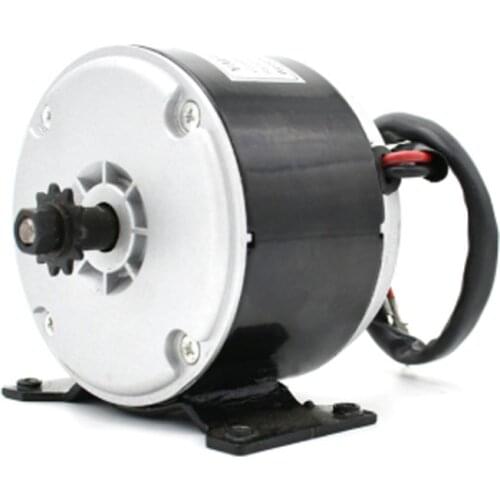 350W 24V/36V DC Electric Brushed Motor 2700RPM Chain Electro Motor For E BIKE small Electric motorcycle Electric Scooters