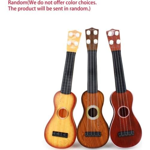 14.5 inch Ukulele Beginner Hawaii 4 String Nylon Strings Guitar Musical Ukelele for Children Kids Girls Christmas Gifts