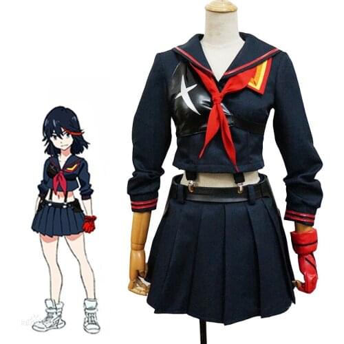 Hot Cool Cosplay KILL the KILL Ryuko Matoi Cosplay Costumes Japanese Anime Party Halloween Costume For Women Girls Dress Costume