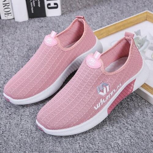 Hot Sale Sneakers Women Vulcanized Shoes Ladies Solid Color Slip-On Sneakers for Female Casual Sport Shoes Fashion Mujer Shoes