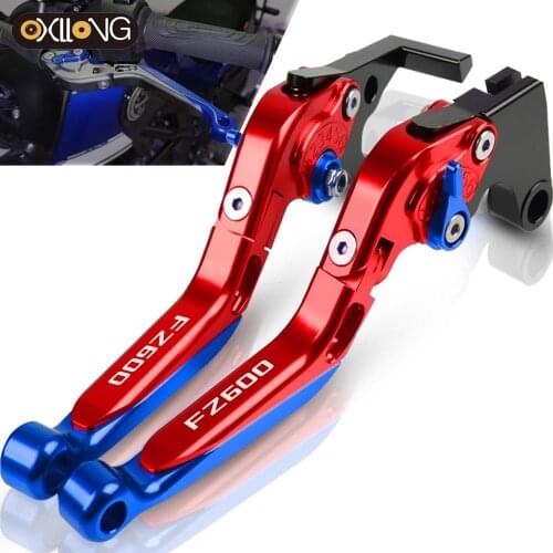 Motorcycle Accessories handbrake Adjustable Brake Clutch Levers Handgrips Handle FZ 600 FOR YAMAHA FZ600 1987 1988 1989