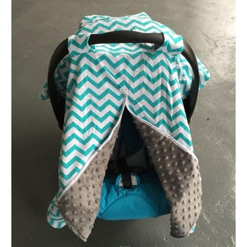 2016 new free shipping baby Car Seat Canopy cover infant Car Seat Canopy children chevron Car Seat carseat cover baby canopies