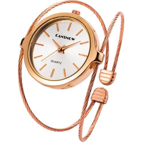 2019 New Stylish Women Fashion Luxury Watch Rose Gold Small And Exquisite Lady Stainless Steel Dress Clock Relogio Feminino
