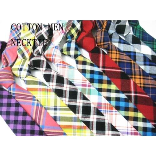 NEW Men Classic Dot Floral Plaid Ties Skinny Gravatas Slim Corbatas Vestidos Wedding Cotton Printed Neck Tie Cravat Necktie